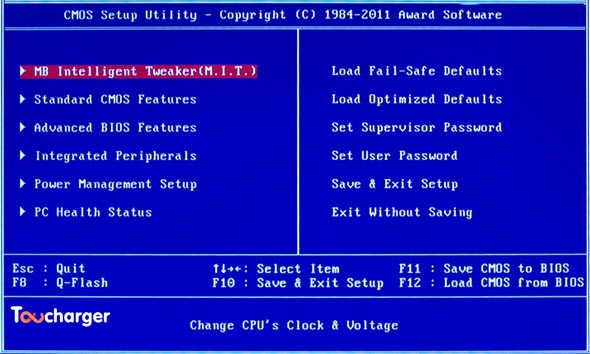 BIOS - Windows 10 Installation